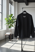 MOLUXE® Heritage Crewneck – Black (5 Cloves Emblem)